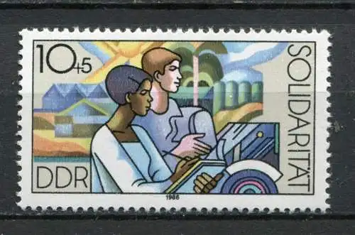 DDR Nr.3054                       **  mint (MNH)      (23184)   ( Jahr:1986 )
