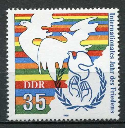 DDR Nr.3036                       **  mint (MNH)      (23178)   ( Jahr:1986 )
