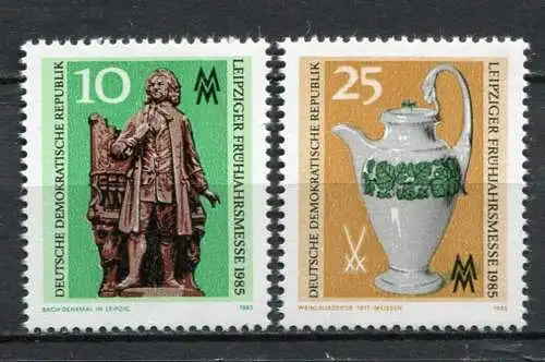 DDR Nr.2929/30                     **  mint (MNH)      (23156)   ( Jahr:1985 )