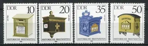 DDR Nr.2924/7                      **  mint (MNH)      (23154)   ( Jahr:1985 )