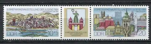 DDR Nr.2903/4  Streifen                      **  mint (MNH)      (23151)   ( Jahr:1984 )