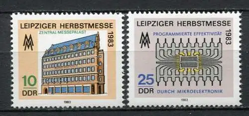 (23129) DDR Nr.2822/3                    **  postfrisch