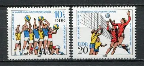 DDR Nr.2814/5                    **  mint (MNH)      (23126)   ( Jahr:1983 )
