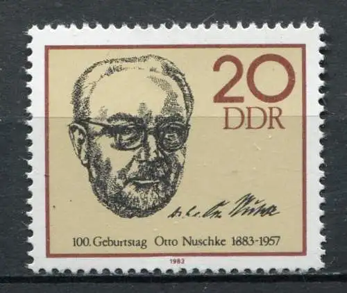DDR Nr.2774                    **  mint (MNH)      (23116)   ( Jahr:1983 )