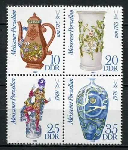 (23096) DDR Nr.2667/70 Viererblock                **  postfrisch