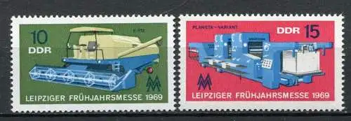 DDR Nr.1448/9              **  mint (MNH)      (22812)   ( Jahr:1969 )
