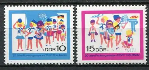 (22808) DDR Nr.1432/3              **   postfrisch