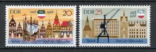 DDR Nr.1384/5              **  mint (MNH)      (22799)   ( Jahr:1968 )