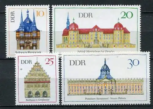 DDR Nr.1379/82              **  mint (MNH)      (22797)   ( Jahr:1968 )