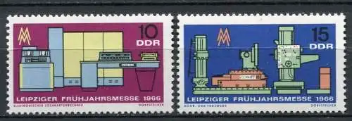 DDR Nr.1159/60              **  mint       (22745)   ( Jahr:1966 )