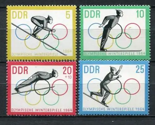 (22705) DDR Nr.1000/1003               **  postfrisch