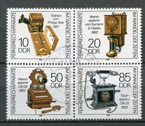 (22607) DDR Nr.3226/9   Viererblock         O  gestempelt