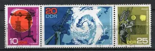 (22377) DDR Nr.1343/5 Streifen          O  gestempelt