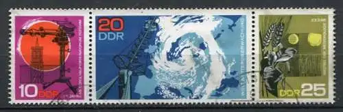 (22376) DDR Nr.1343/5 Streifen          O  gestempelt