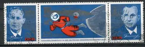 DDR Nr.1138/40 Streifen          O  used       (22369) ( Jahr:1965 )