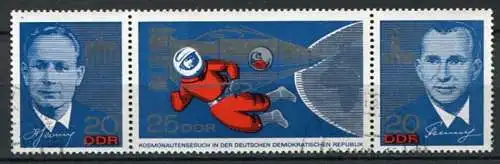 DDR Nr.1138/40 Streifen          O  used       (22368) ( Jahr:1965 )