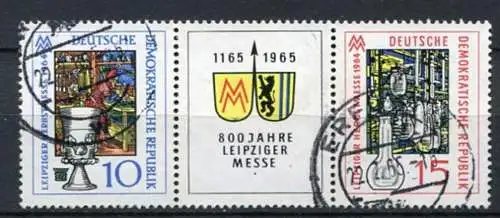 DDR Nr.1052/3 Streifen         O  used       (22366) ( Jahr:1964 )