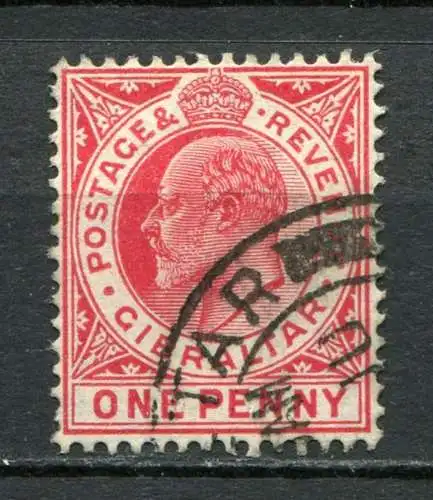 Gibraltar Nr.57      O  used      (067)