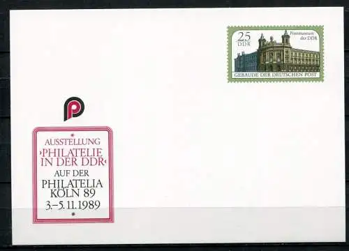 DDR Ganzsache  Postkarte P104  (B435)
