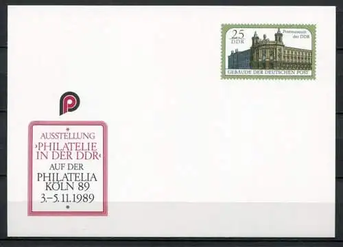 (433) GS DDR Ganzsache  Postkarte P104  