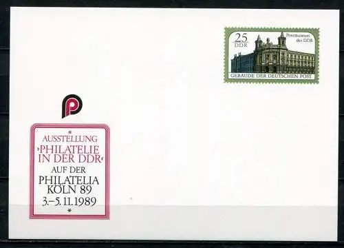 DDR Ganzsache  Postkarte P104  (B432)