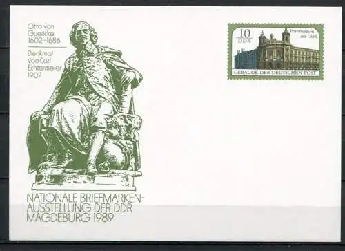 (429) GS DDR Ganzsache  Postkarte P103