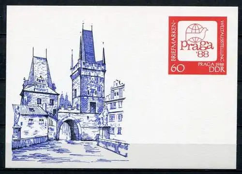 DDR Ganzsache  Postkarte P99  (B405)