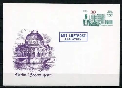 DDR Ganzsache  Postkarte P97  (B396)