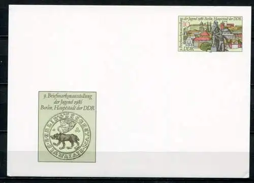 (384) GS DDR Ganzsache  Postkarte P94  