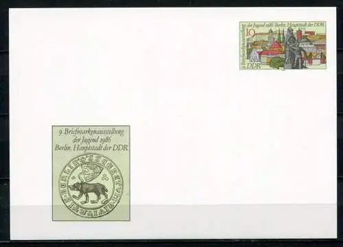 (382) GS DDR Ganzsache  Postkarte P94  