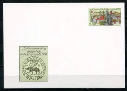 DDR Ganzsache  Postkarte P94  (B382)