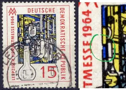 (22337) DDR Nr.1053       O  gestempelt /  Kerbe am linken Bildrand neben SE von HERBSTMESSE / Feld 46