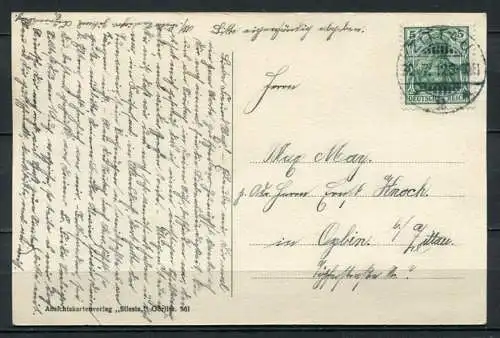 (4028) Gruss aus Zittau - Mehrbildkarte s/w - gel. 30.7.1912 - Stempel: Zittau