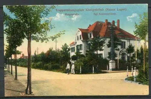 (04025) Truppenübungsplatz Königsbrück (Neues Lager) - beschrieben 5.9.1916 - 1. WK