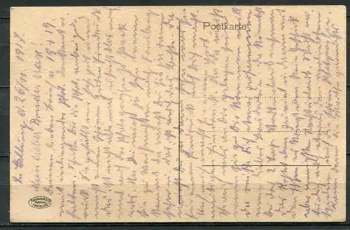 (04019) Balkan-Typen - Alte Zigeunerin verkauft Holzutensilien - beschrieben 26.11.1917