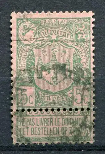 Belgien Nr.61          O  used          (1025)