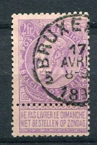 Belgien Nr.59          O  used          (1020)