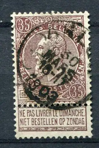 Belgien Nr.56          O  used          (1018)