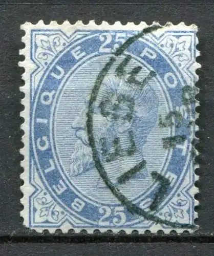 Belgien Nr.37          O  used           (1011)