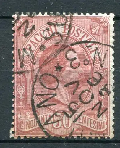 Italien Paketmarke Nr.3          O  used       (677)