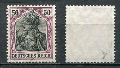 (3446) Deutsches Reich Nr.91 II y        O  gestempelt