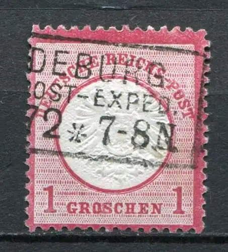 Deutsches Reich Nr.19         O       (3370) Magdeburg