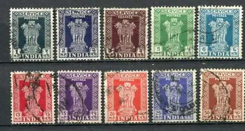 (380) Indien Dienst ex.Nr.131/40        O  gestempelt