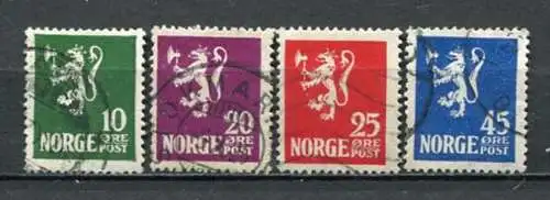 (1117) Norwegen Nr.105/8      O  gestempelt