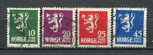 Norwegen Nr.105/8      O  used           (1117)