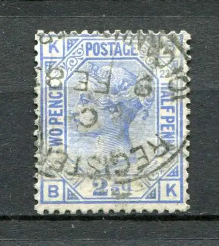 (1234) Großbritannien Nr.59 Platte:23     (B-K)      O  gestempelt