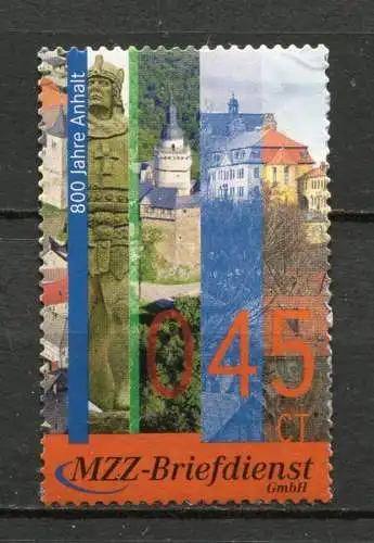 BRD Privatpost Briefdienst MZZ Nr.44          O  used         (025)