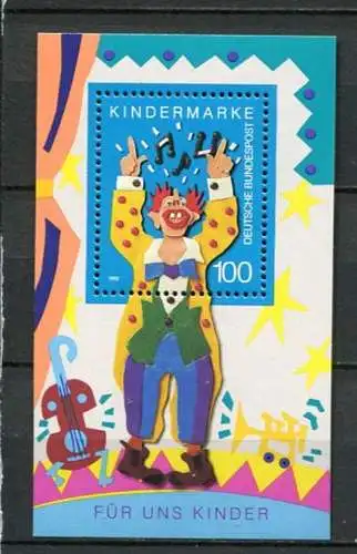 (10825) BRD Nr.1695 Block 27             **  postfrisch