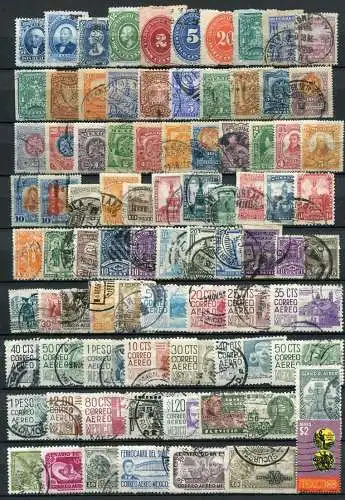 Mexico Kleine Sammlung / Lot       O  used           (335)