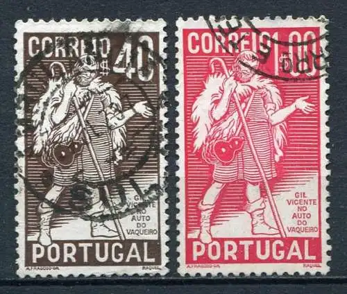 (876) Portugal Nr.599/600         O  gestempelt